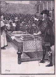 Trial of Charles I AD 1649